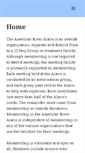 Mobile Screenshot of americanriveralano.org