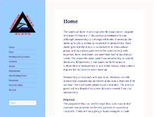 Tablet Screenshot of americanriveralano.org